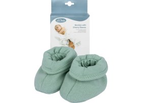 Resim Sevi Bebe Kiraz Çekirdekli Patik-Yeşil 