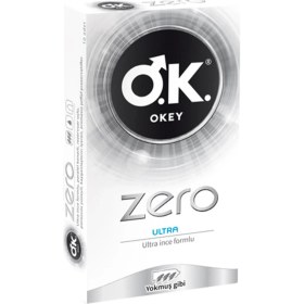 Resim Okey Okey Zero Ultra 10'lu Prezervatif 