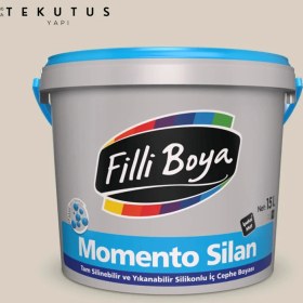 Resim Filli Boya Momento Silan Silikonlu Iç Cephe Boyası 15 L 1570/Cİ-6381 Yalın Beyaz 