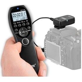 Resim Ayex AX-5 N3 Canon İçin Dijital Zaman Ayarlı Kablosuz Kumanda 