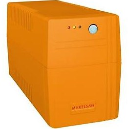 Resim Makelsan Lion 850VA Line Interactive (1x9A Akü) UPS Akü 