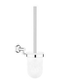 Resim Grohe Essentials Authentic Tuvalet Fırçası Seti - 40658001 Krom 
