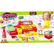 Resim Öz Bayraktar Oyuncak Özb Shop&joy Yazar Kasa Alışveriş Seti BP-578 