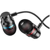 Resim Fonken 3.5 MM Huawei İçin Mikrofonlu Tekli Spor Kablolu Kulak İçi Kulaklık 