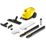 Resim Karcher SC 2 Deluxe Easyfix 3.2 Bar 1500W Buharlı Temizlik Makinesi Yetkili Bayi'den / Orjinal / Faturalı / Garantili / Sıfır Paket