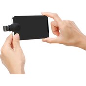 Resim Saramonic SmartMic Di Mini Lightning (iPhone) Shotgun Mikrofon 