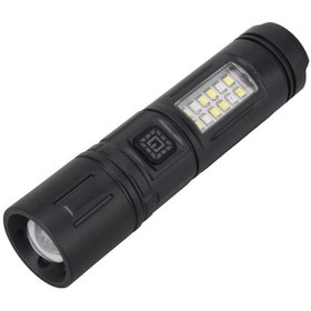 Resim Panther Pt-4228 Usb Şarjlı El Feneri Siyah 