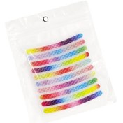 Resim 20 Adet Araba Çıkartmaları Renkli Tekerlek Göbeği Reflektörler Güvenlik Dekorasyon İçin Şık Kişilik Araç Çıkartmaları A 