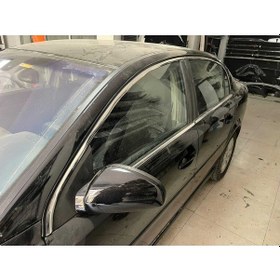 Resim Opel Vectra C Krom Cam Çevre Tam Tur 8 Parça Paslanmaz Çelik 2002 