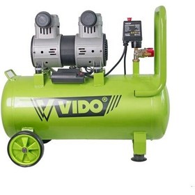 Resim Vido WD060215020 2 HP 8 Bar 50 LT Sessiz ve Yağsız Hava Kompresörü 