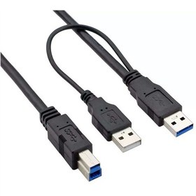 Resim Ti-Mesh Usb 3.0 A M+Usb 2.0 A M / Usb 3.0 B M - 60Cm 