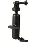 Resim Tongdashop Ayna Montajlı Motosiklet Aksesuarları 1set Çok Açılı Ayarlanabilir Kamera Tutucu 