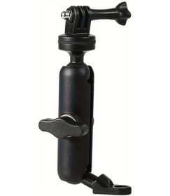 Resim Tongdashop Ayna Montajlı Motosiklet Aksesuarları 1set Çok Açılı Ayarlanabilir Kamera Tutucu 