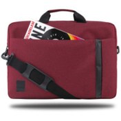 Resim Classone Bnd805 Worklife 15.6" Su Geçirmez Kumaş Macbook, Mac Air, Notebook, Laptop El Çantası -bordo 