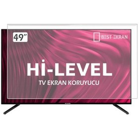 Resim Hi-Level Uyumlu HL49DLK08 TV EKRAN KORUYUCU - Hi-Level Uyumlu 49" inç Ekran Kor 