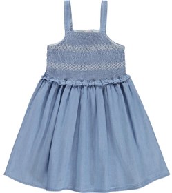 Resim Civil Girls Gipeli 6-9 Yaş Elbise - Mavi - Açık Mavi / 7-8 Yaş 