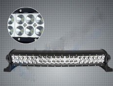 Resim Off Road Led Bar Düz Model Çift Sıra Led 180 Watt 80 Cm 