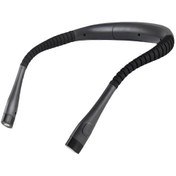 Resim Hombey Usb Type-c Şarjlı 3 Renkli Led Boyun Lambası - Çift Başlı, Esnek Halka Açı Ayarı, Göz Koruyucu, Ev Ve Dış Mekan Okuma Işığı 