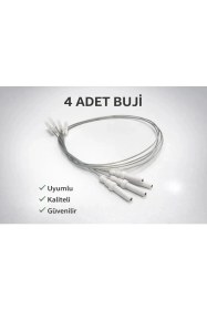 Resim Serhat Deniz Kumtel Ankastre Ocak ve Setüstü Ocak Uyumlu Ateşleme Bujisi 4 Adet 