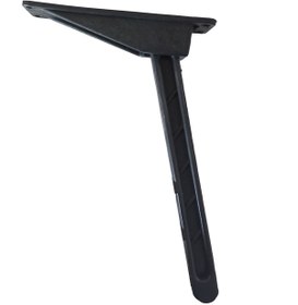 Resim Mikasso Katlanır Plastik Siyah Ayak, Laptop Sehpası Yer Sofrası Sini Servis Keyif Kahvaltı Sehpası Ayağı Siy 