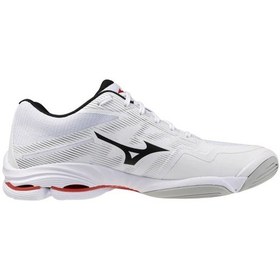 Resim Mizuno Wave Lightning Pro Unisex Voleybol Ayakkabısı Beyaz / Siyah Çok Renkli 