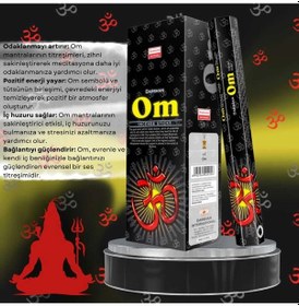 Resim Om Meditasyon Tütsüsü 20 Çubuk 