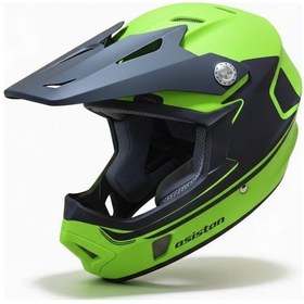 Resim Asistan Full Face Tam Korumalı Kask 53-54 Yeşil 