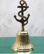 Resim Pirinç Çapalı El Çanı 6872 