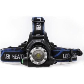 Resim Ct-9123 Poyraz Led Kafa Feneri Şarjlı 3 Fonksiyonlu Beyaz 