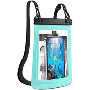 Resim Willowhaven 67.63oz Büyük Kapasiteli Cyan Green Kuru Çanta Plaj Yüzme Kayak İçin Telefon Krem Camgöbeği Yeşili 