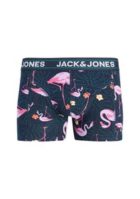 Resim Jack & Jones Erkek 3'lü Boxer 12295173-nb Lacivert 