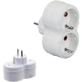 Resim garaccu Fetih 2 Li Topraklı Golyat Priz Çoğaltıcı 1 Adet 