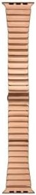 Resim PSR aksesuar Rose Gold Kordon KRD-79 Metal Strap Kayış CNS- Rose Gold Watch 44mm ile uyumlu 