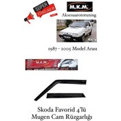 Resim Skoda Favorıd 1987-2005 Model 4'Lü Mugen Cam Rüzgarlığı 