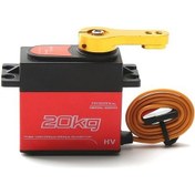Resim Geeroyoo Dişli, Dijital Çelik 20kg 180 Voltaj Servo Motor 4.8v-6v Cg 