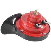 Resim Synodicmonth 300db 12v Evrensel Elektrikli Salyangoz Tren Kornası Süper Yüksek Sesli Su Geçirmez Korna Siren Motosiklet Araba Kamyon Suv Tekne İçin 