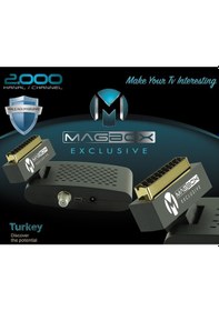 Resim Magbox Exclusive Mini Scart Uydu Alıcısı 