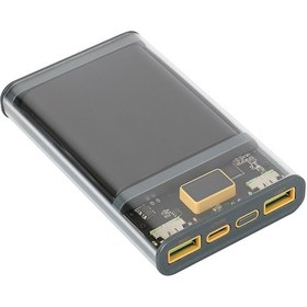 Resim Genel Markalar nslm 10.000 Mah Powerbank Hızlı Şarj Özellikli Powerbank Koruma Devreli Çift Usb Ve Type-c Giri 