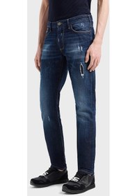 Resim Emporio Armani Erkek Kot Pantolon 3d1j06 1d14z 0942 Lacivert Lacivert 