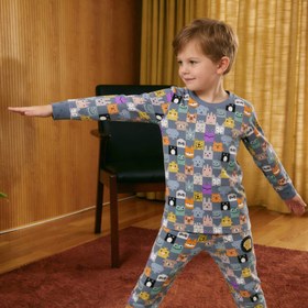 Resim 1.0 Tog Wild Friends Pijama Takımı - 9-12 Ay 