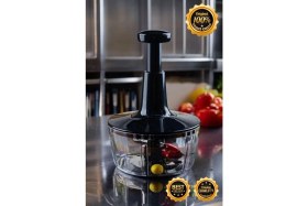 Resim Comprox Manuel Bas Kes Xl Pratik El Rondosu El Robotu 1500ML Doğrayıcı 
