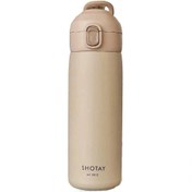 Resim NessiWorld ShotaySilikonAskılıÇelikTermosMatara420ml8006 