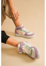 Resim Uzun Bilekli Spor Sneakers Ayakkabı 001 