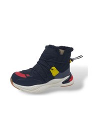 Resim Vicco Pablo Kürklü Bot Erkek Çocuk, Siyah Siyah 