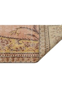 Resim Eşsiz Anadolu Vintage Eskitme El Dokuma Halı 1,53 X 2,67 Cm 9085 
