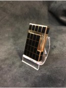 Resim En Kareli Dekorlu Altın Sarı Siyah Renk Çakmak 