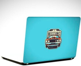 Resim Ford Mustang 1969 Laptop Sticker 17 inch (39X27CM) 