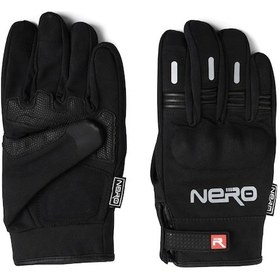 Resim Gp Kompozit Gp Nero Eld05 Yumruk Ve Avuç İçi Korumalı Kışlık Motosiklet Eldiveni 