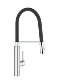 Resim Grohe Concetto Professional Tek Kumandalı Eviye Bataryası Siyah - 
