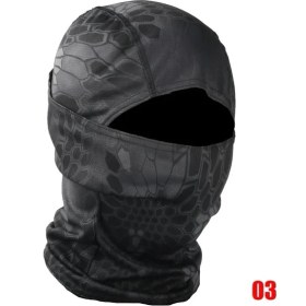Resim Chaoduo Shop No.3 Tarzı Taktik Tam Yüz Maskesi Askeri Ordu Kamuflaj Balaclava Eşarp Doğa Sporları Avcılık Bisiklet Balıkçılık Yüz Maskesi Kapatma Başlığı (Yurt Dışından) 